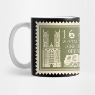 Reformed christian art. 1646 The Westminster Confession of Faith. Mug